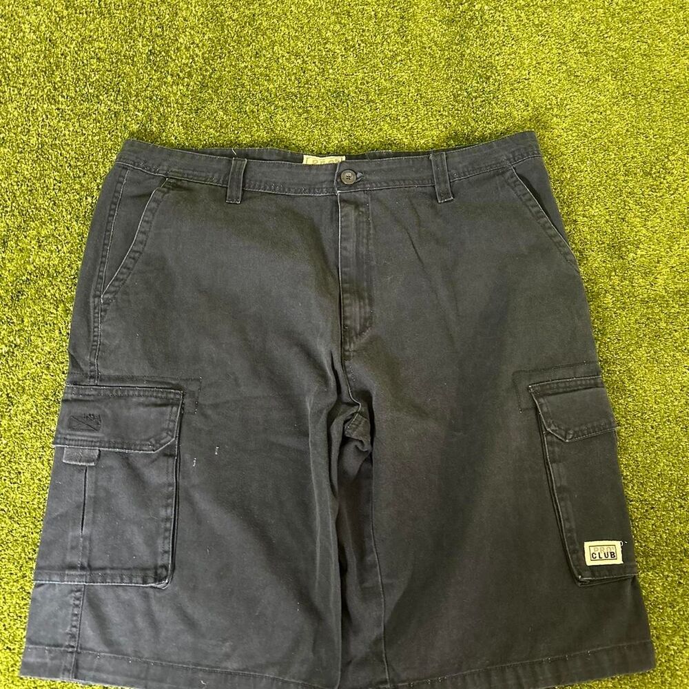Pro-club Men's Navy and Black Shorts